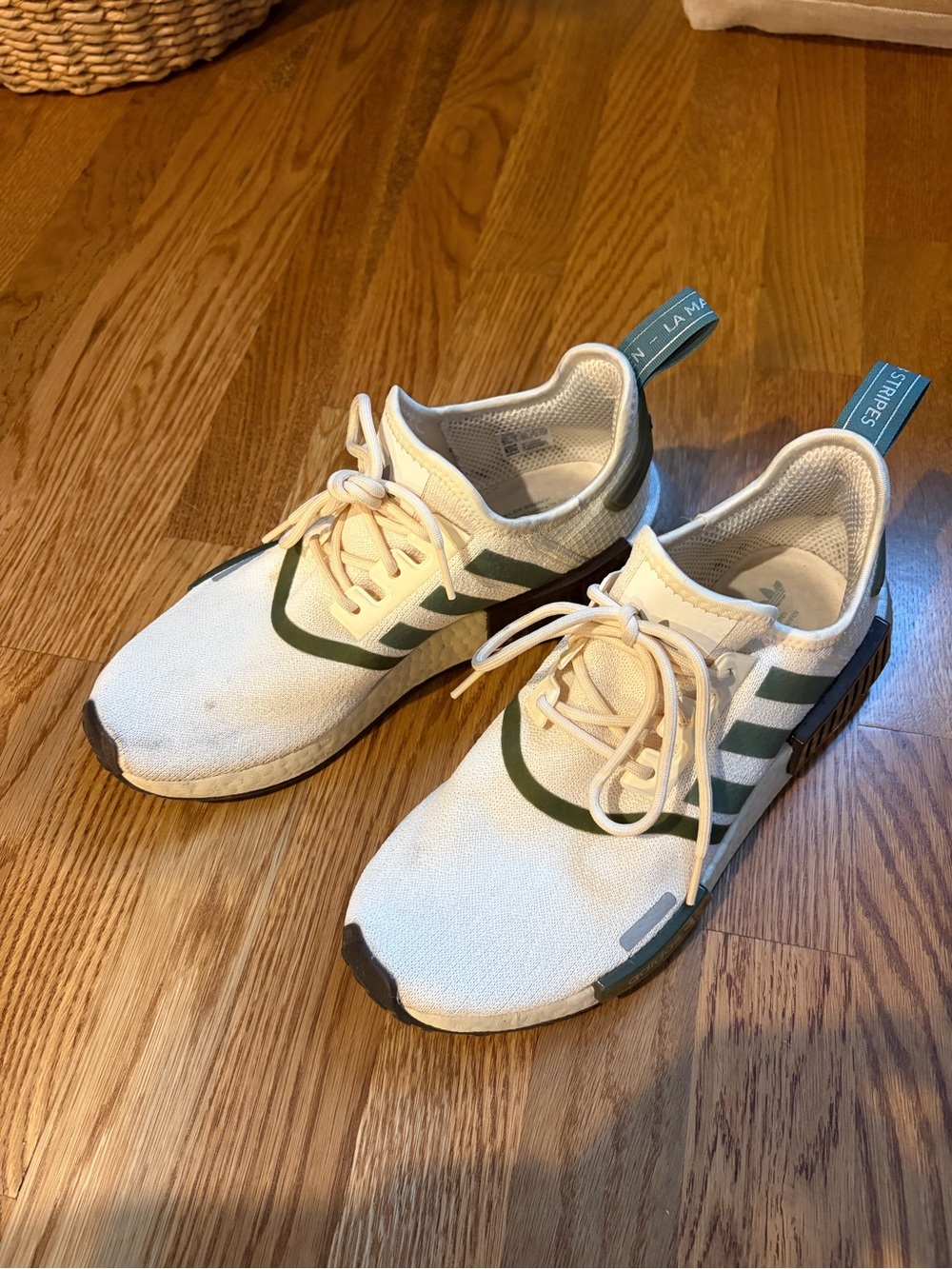 Pink & Green Adidas